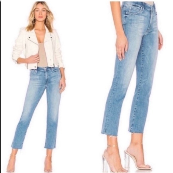 Mother Jeans Rascal Ankle Snippet in Wild at Heart - Picture 1 of 10